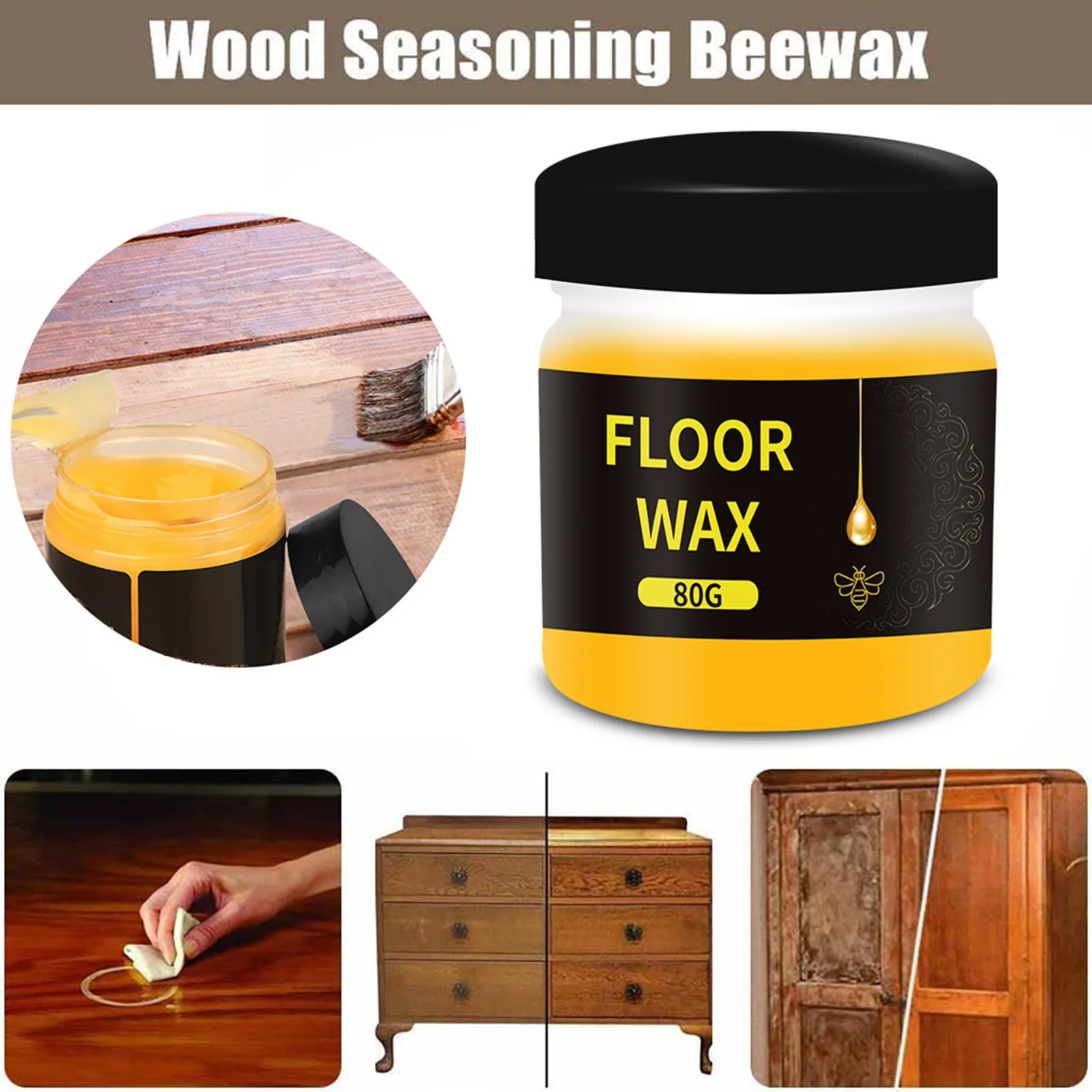 

Wood Seasoning Beewax Complete Solution Furniture Care Beeswax Home Cleaning