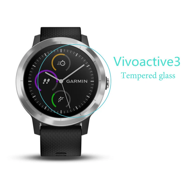 Закаленное стекло для Garmin Fenix 5 2 шт./лот закаленное 3 Fitbit Versa Vivoactive HR подход S60 S6