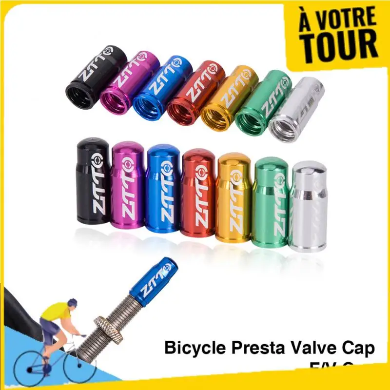 

Колпачок Клапана велосипеда ZTTO из алюминиевого сплава, колпачок для соска горного велосипеда, цветная и рокетная колпачок на колесо s, аксес...