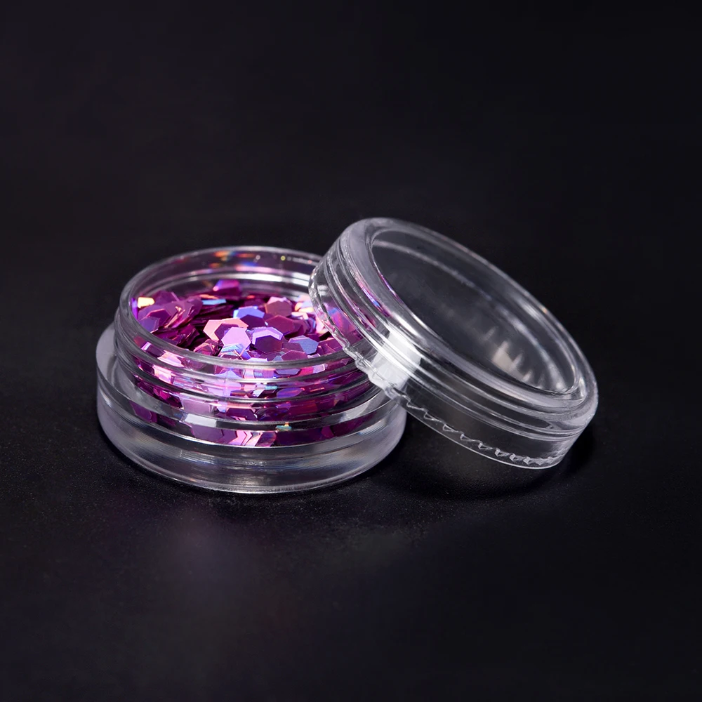 Профессиональный флакон для дизайна ногтей пластиковая пустая прозрачная