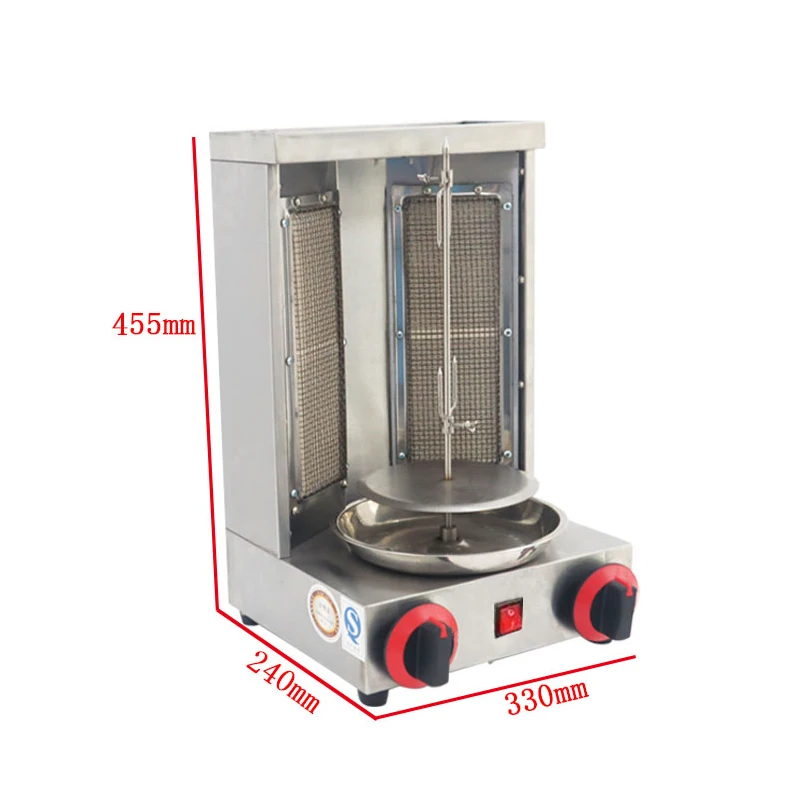 automatic constant temperature turkey barbecue machine gb 25 gas grill 220v13000w automatic rotating chicken grill free global shipping