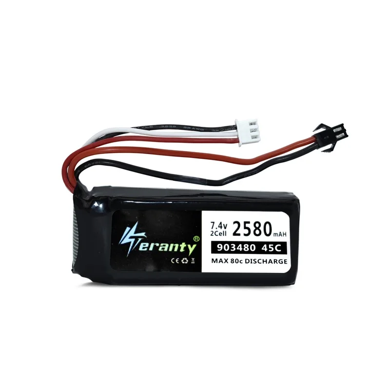 Для 12428 12423 Rc автомобиль 7 4 v 2500mAh Lipo батарея для Syma X8C X8W X8G X8 RC дроны Квадрокоптер
