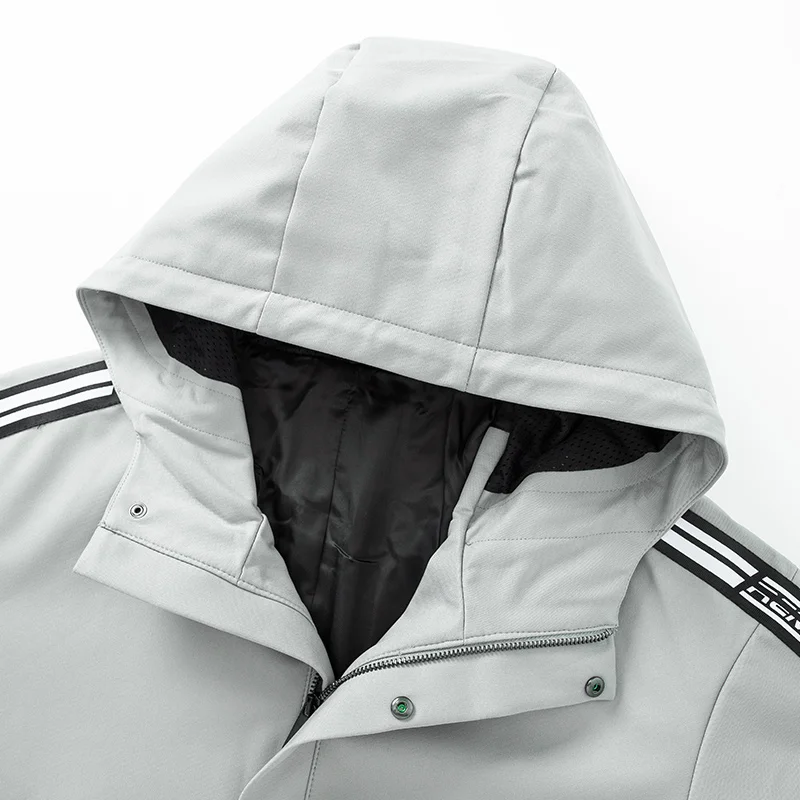 Тренчкот SEMIR Мужской Свободного Покроя трендовая ветровка средней длины с