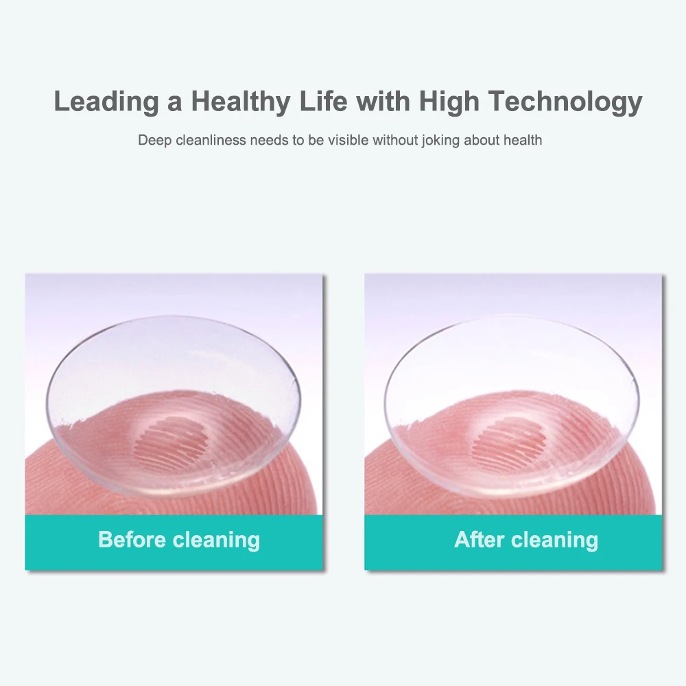 Профессиональная Бытовая коробка для хранения контактных линз Ультразвуковой