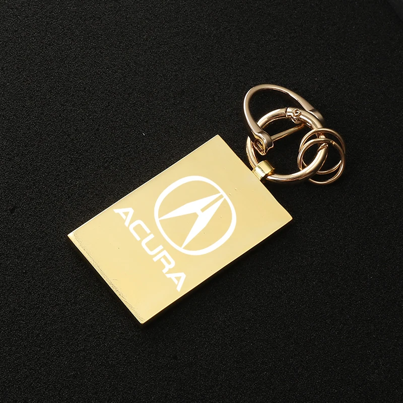 

Metal Pendant Keychain Car Model Embossed Key Ring For Acura RDX TLX CDX MDX ZDX TL TLX-L RLX TSX RSX Integra