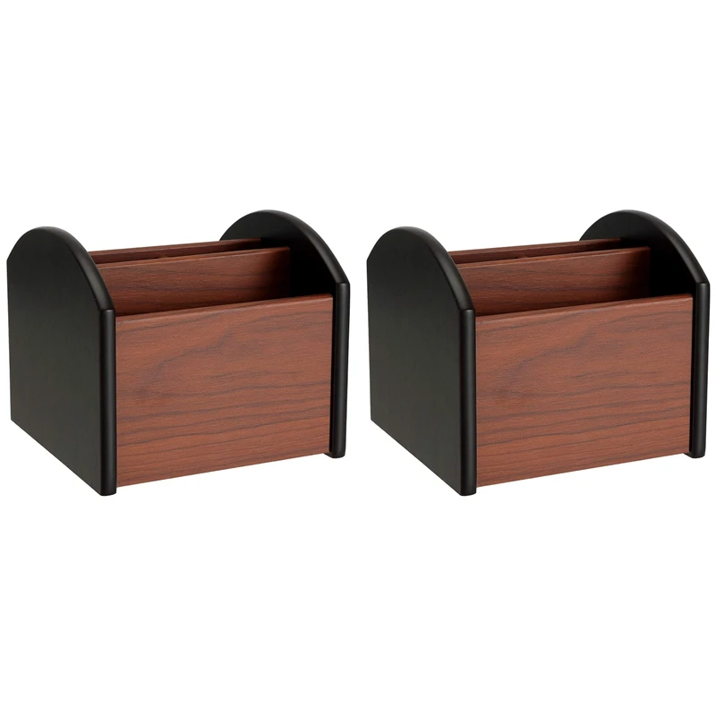 2 шт Деревянный Дистанционное Управление держатель 4 отсека вращающаяся