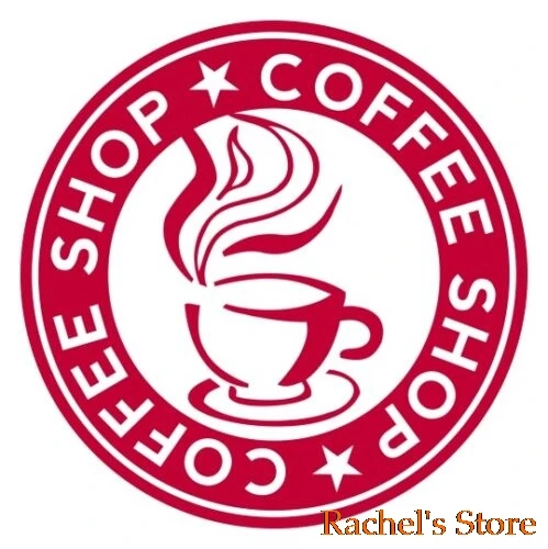 

Coffee Shop Sign - Highest Quality Wall Decal Sticker