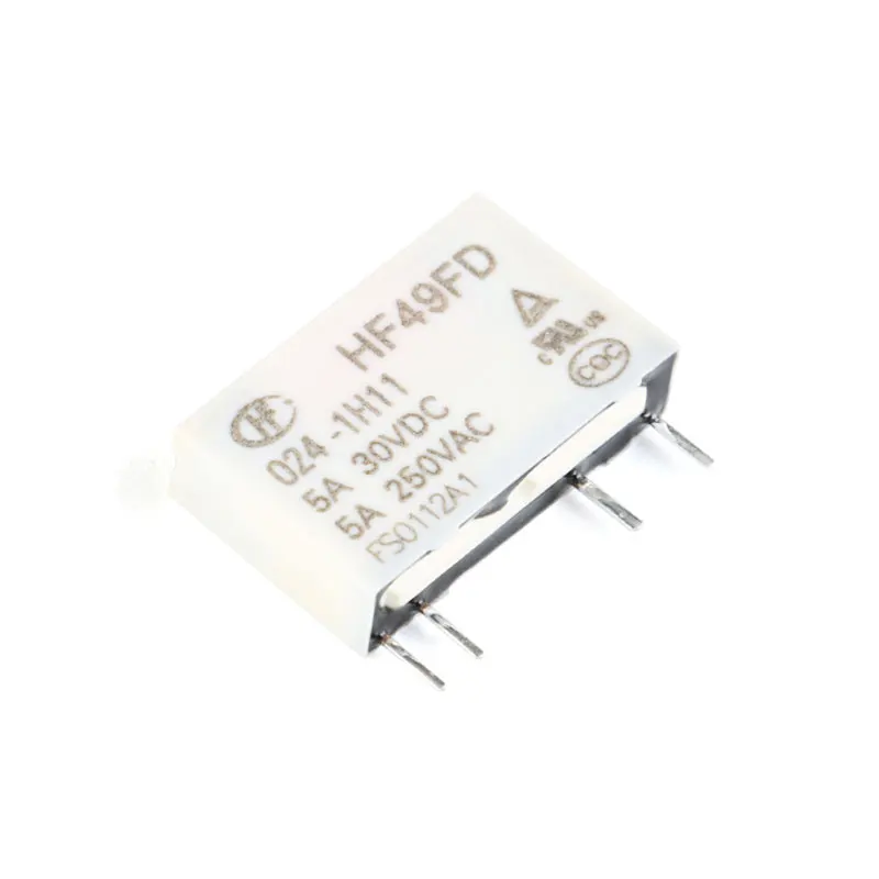 Горячая Распродажа реле 12V HF49FD-005-1H12 005-1H12 HF49FD DC5V 1H12 4PIN 5A 5V Rele 24V