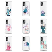 izumi sagiri phone case for huawei p40 p30 p20 mate honor 10i 30 20 i 10 40 8x 9x pro lite transparent cover