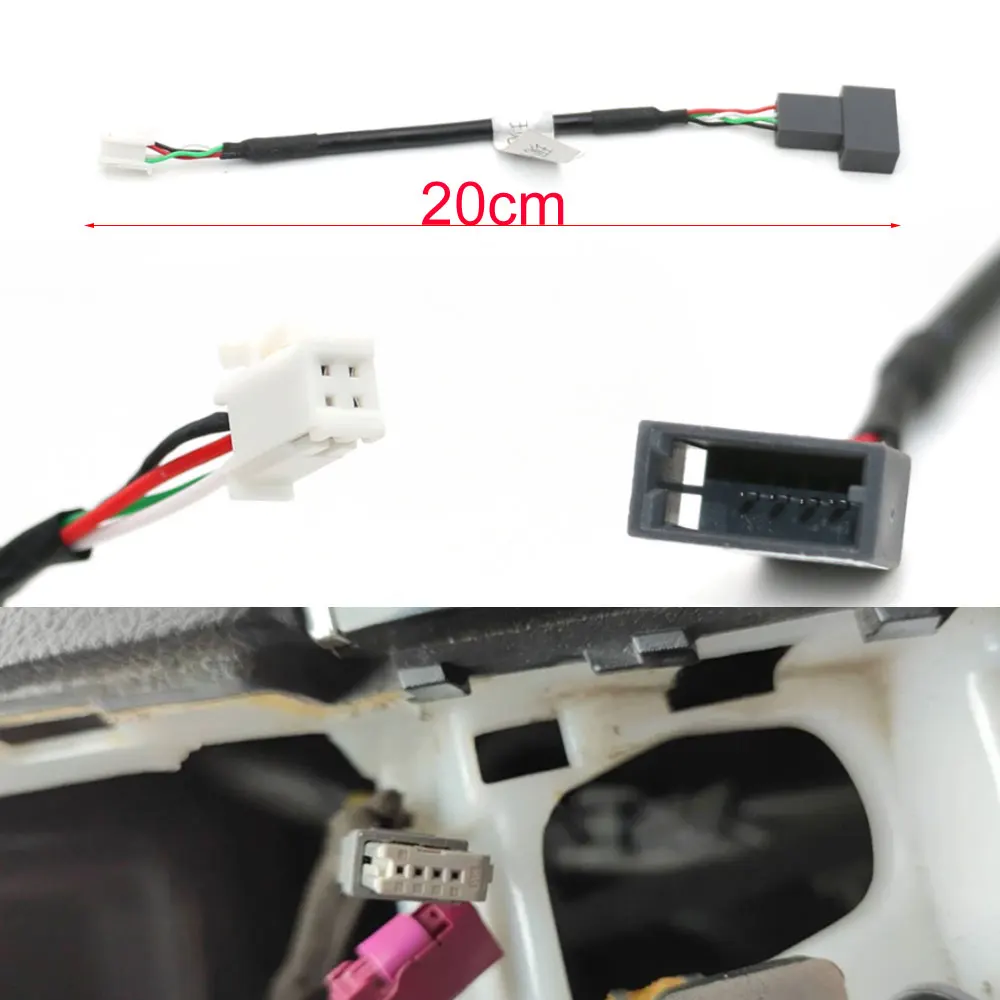 Автомобильный стерео радио USB кабель для Peugeot 206 207 307 308 407 408 508 Citroen C2 C3 C4 C5 C6 RD9 RD43 RD45