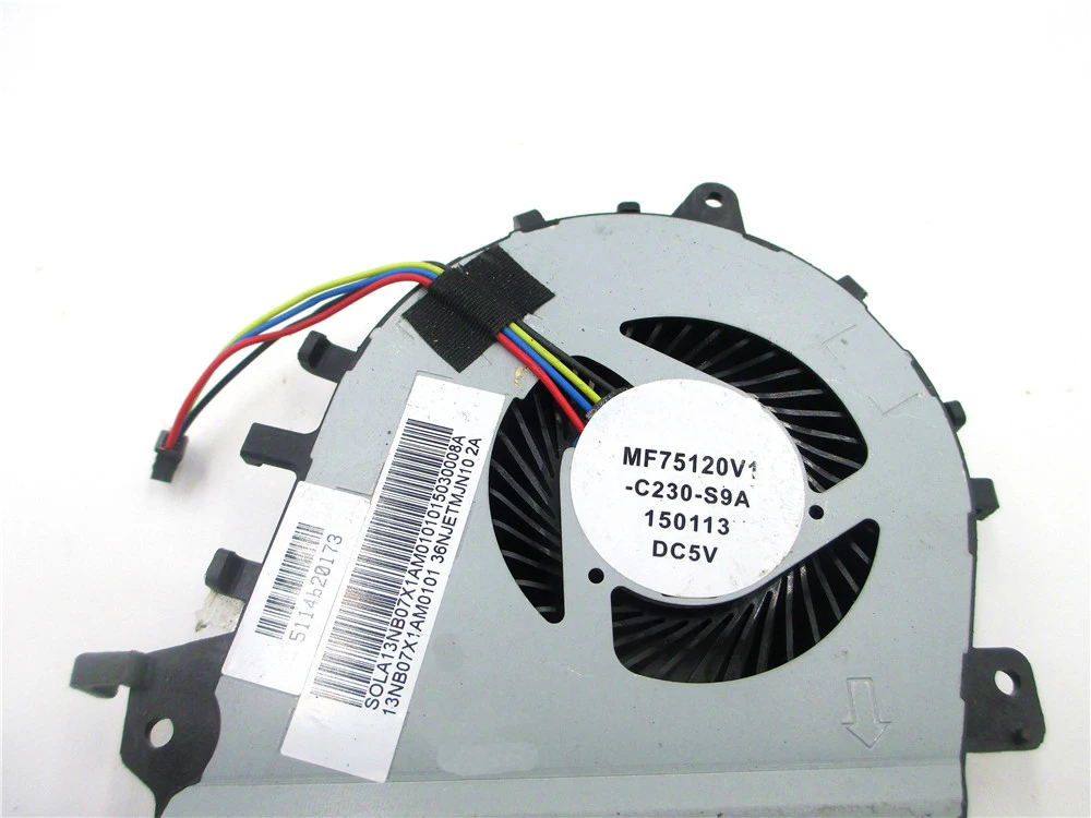 

New Original cooling fan for ASUS PU451ja PU451j MF75120V1-C230-S9A CPU cooler 13NB07X1AM0101