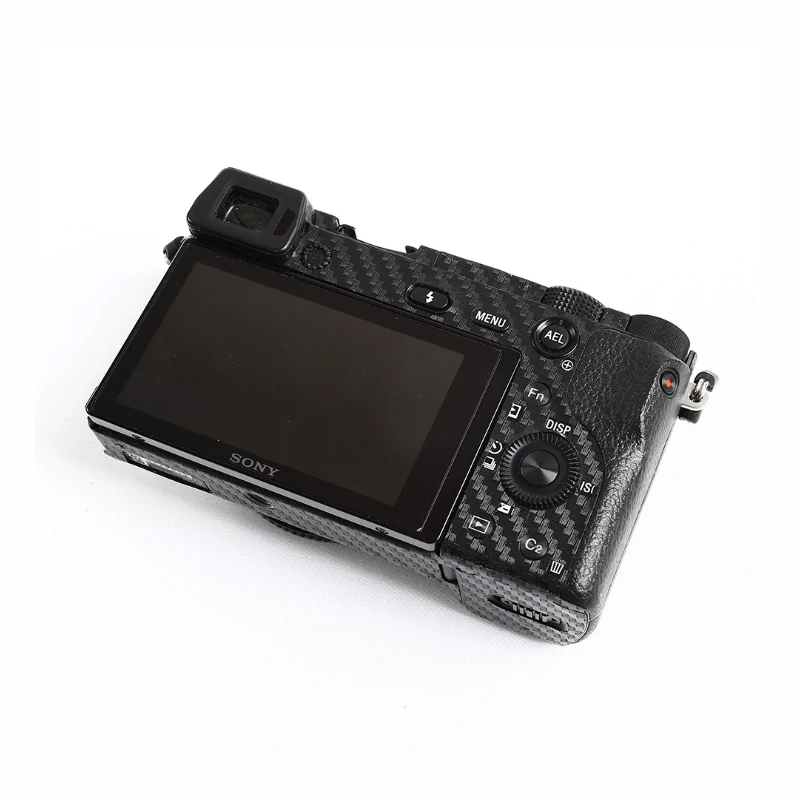 Из углеродного волокна с защитой от царапин защитная пленка для SONY A6000 A6100 A6300 A6400