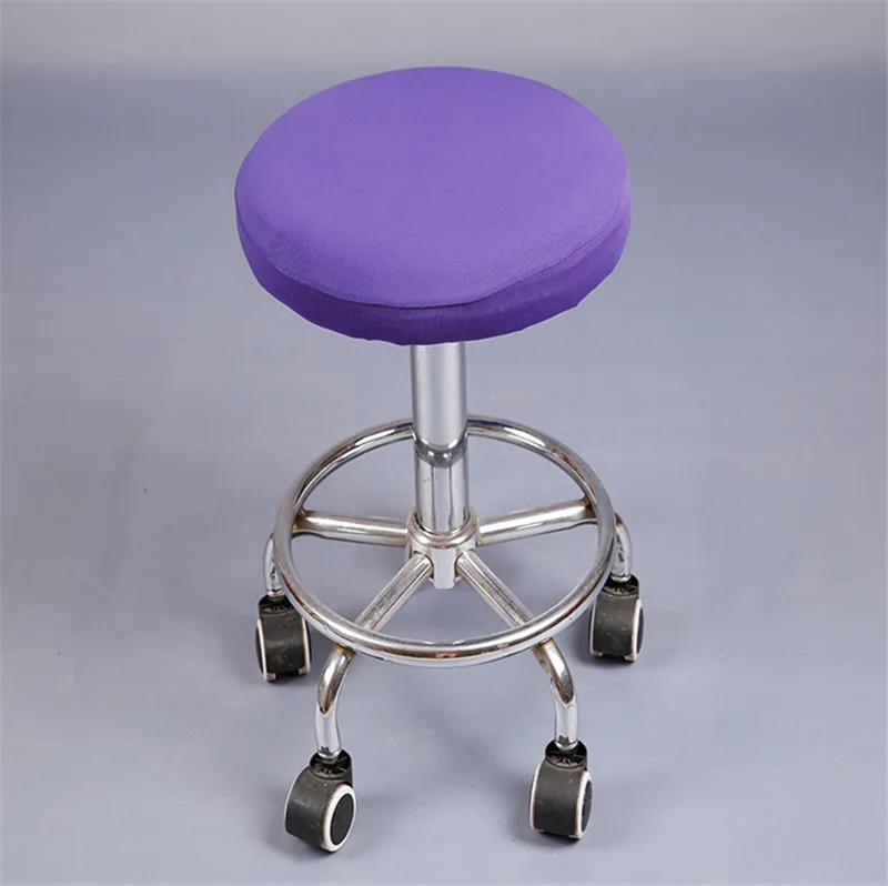 Новинка чехол для круглого стула барного эластичный сиденья дома кресла круглый