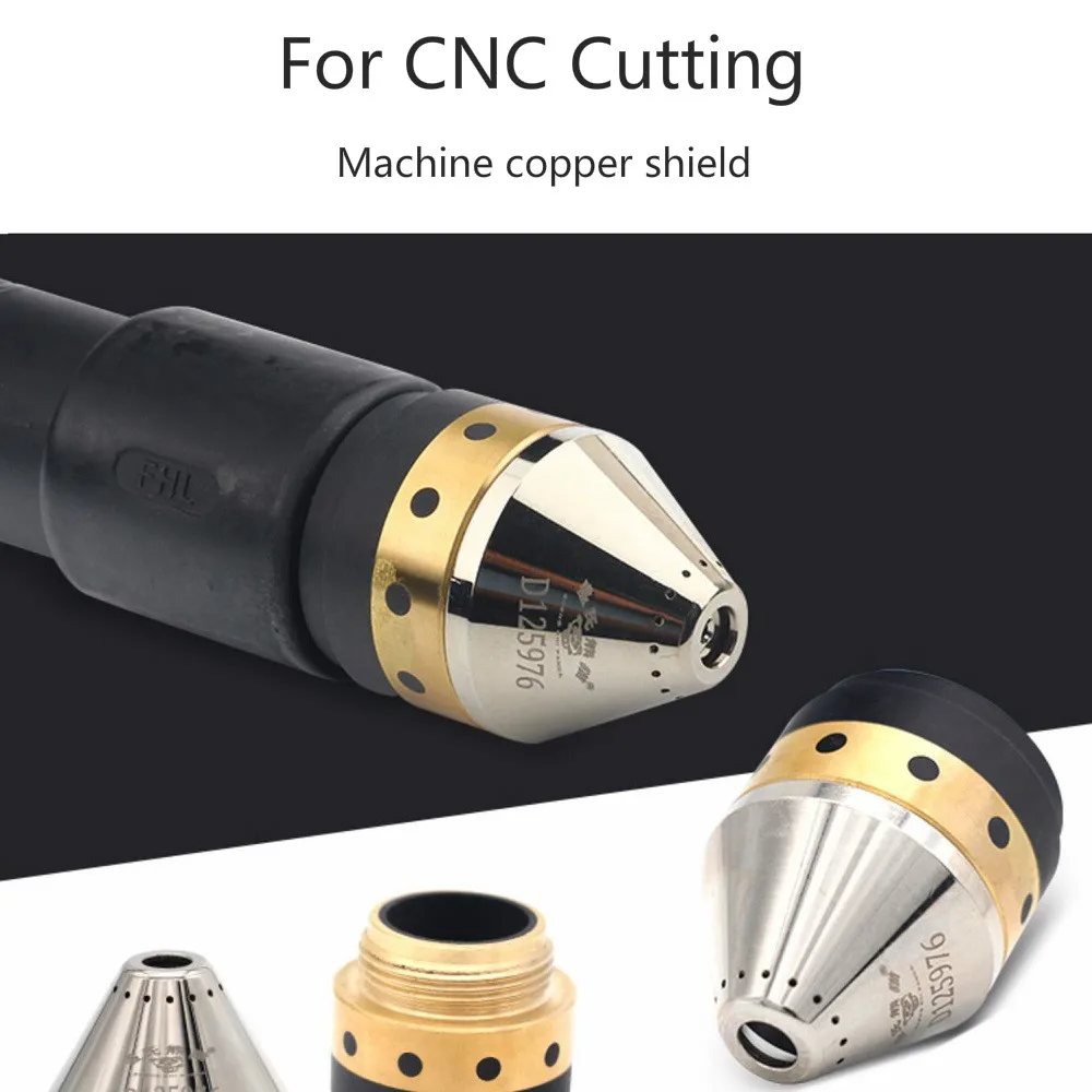 P80 Protective Cover Plasma Torch Cutting Nozzle Protection Sleeve Instead Guide Wheel Ceramic Contact Cutter | Инструменты