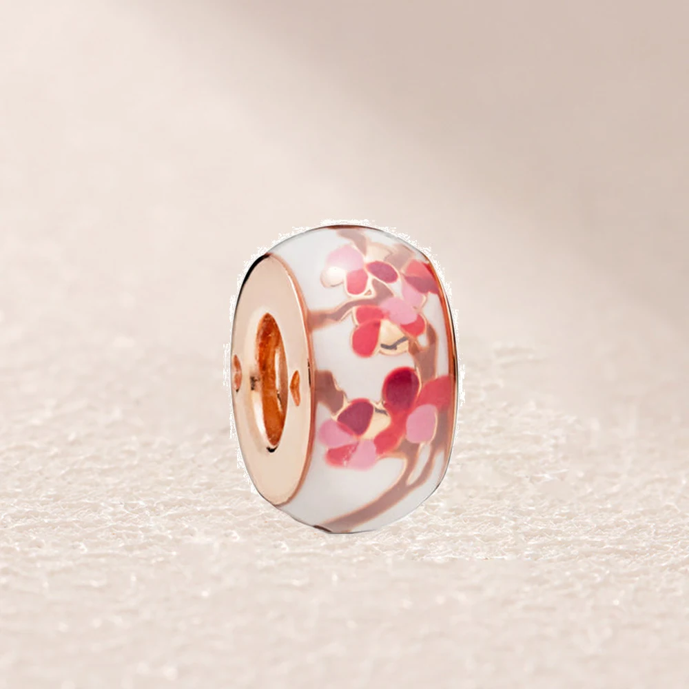 

788111ENMX Rose small string decoration of long peach blossom series