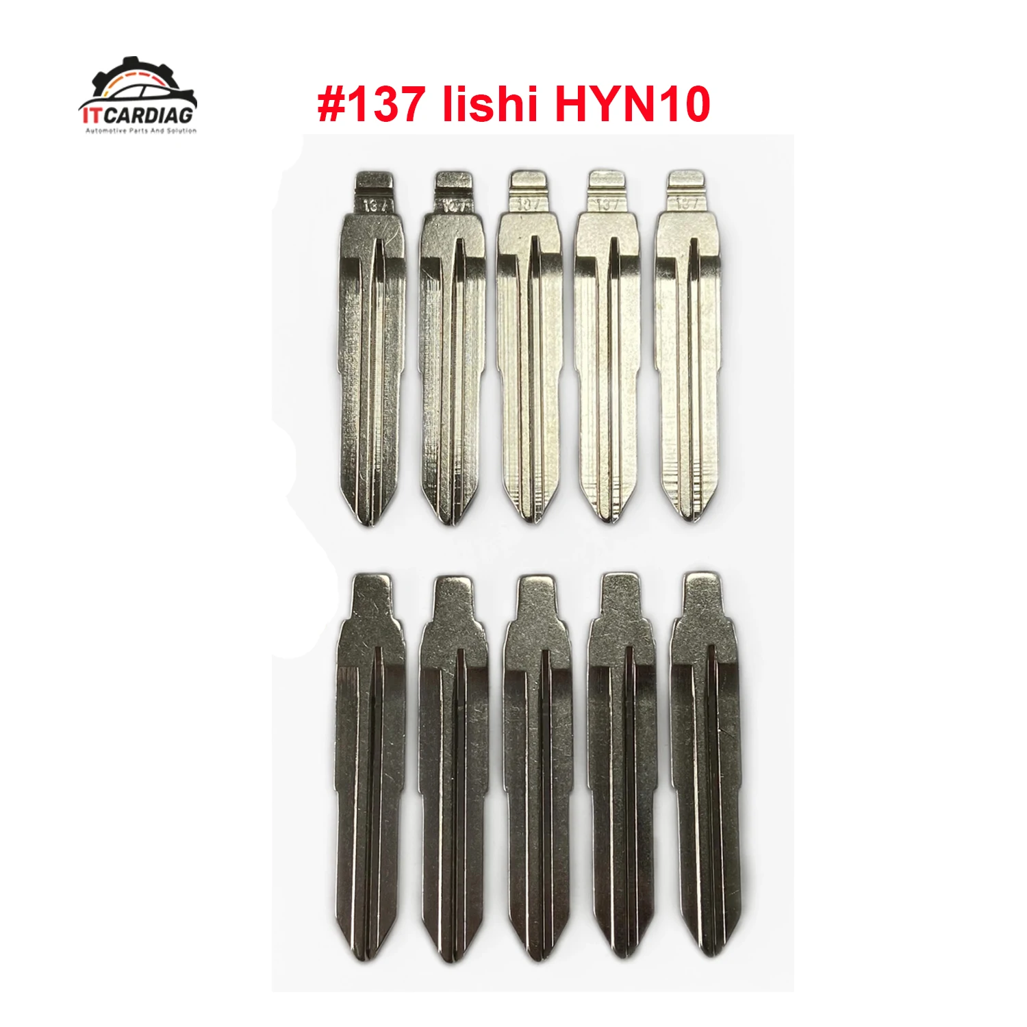 

10pcs/lot #137 lishi HYN10 SSY3 Metal Blank Uncut Flip KD VVDI Remote Key Blade For Ssangyong Uncut Car Key Blade