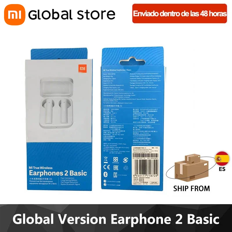 Global Xiaomi Air2 SE беспроводные наушники Bluetooth гарнитура TWS AirDots Pro Наушники MI Air 2 20 часов
