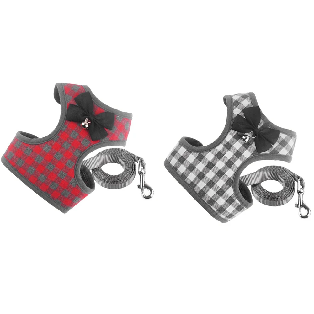

Classic Dog Harness NO PULL Soft Breathable Adjustable Pet Harness With Safety Bell For Small Large Dog Vest Pet Supplies