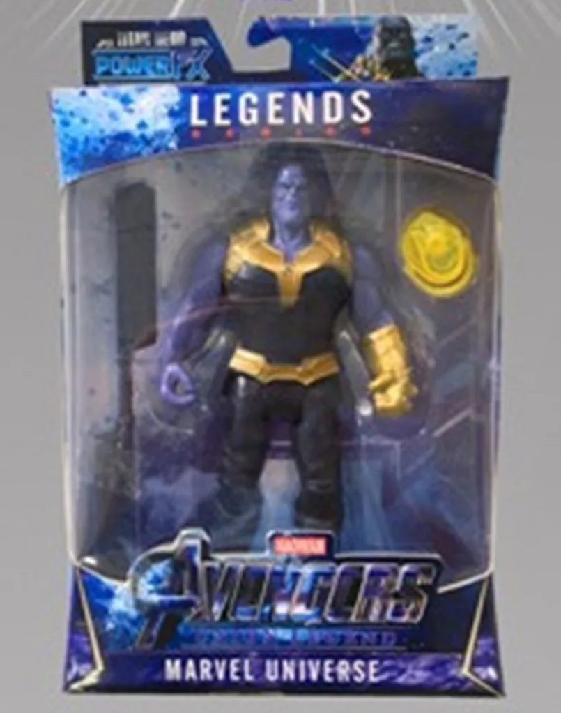 with box Фигурка Marvel, Мстители, Бесконечная война, аниме, Супер герои, Капитан Америка, Железный человек, Человек-паук, Халк, Тор, коллекция игрушек - Цвет: with box