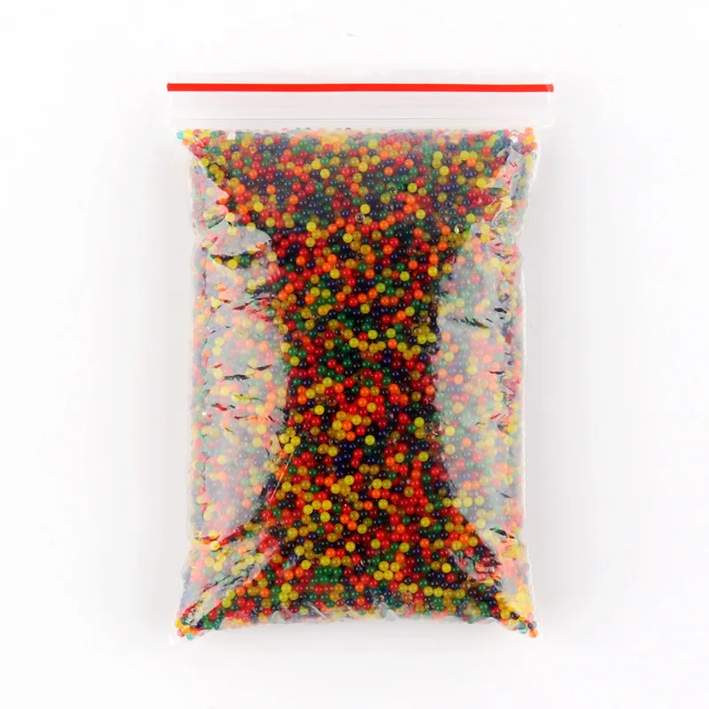 Шарики для воды разноцветные шарики из гидрогеля гелевые украшения дома