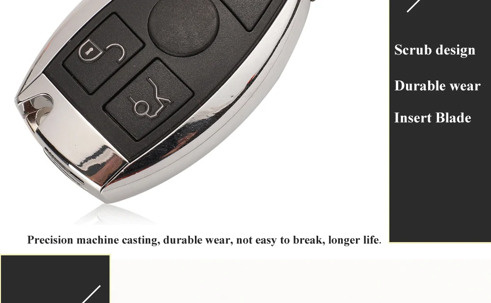 Jingyuqin BGA Стиль 2/3/4 кнопки дистанционного Smart ключи 315 МГц/433 МГц для MB Mercedes BENZ E S 2 поддерживает NEC и BGA франко-борт