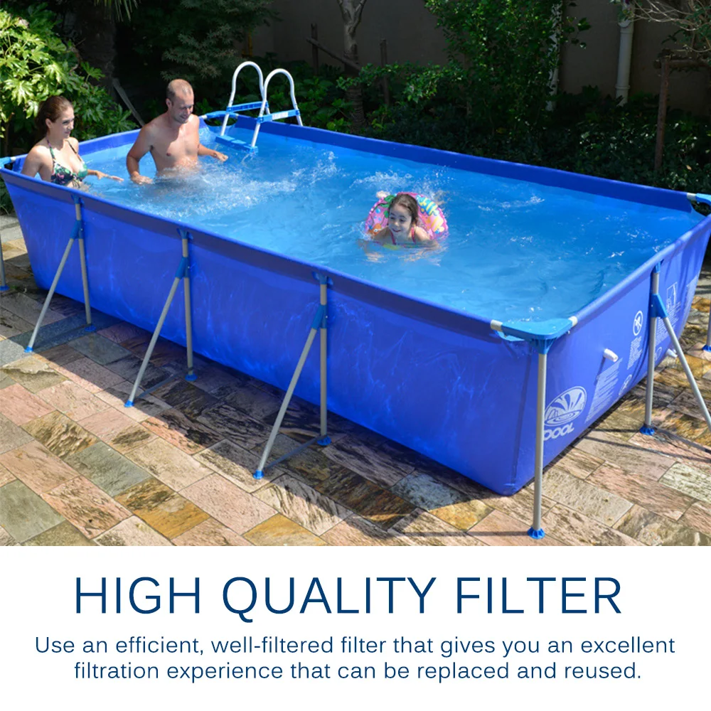 Насос-фильтр для бассейна 220 В Электрический фильтр-трубка использования вне