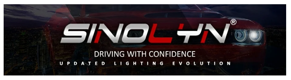 Sinolyn Mini 2,5 ''COB светодиодный ангельские глазки Halo DRL HID автомобильный проектор Объектив фары би-ксенон модифицированный черный комплект H1 H4 H7 Devil Eye