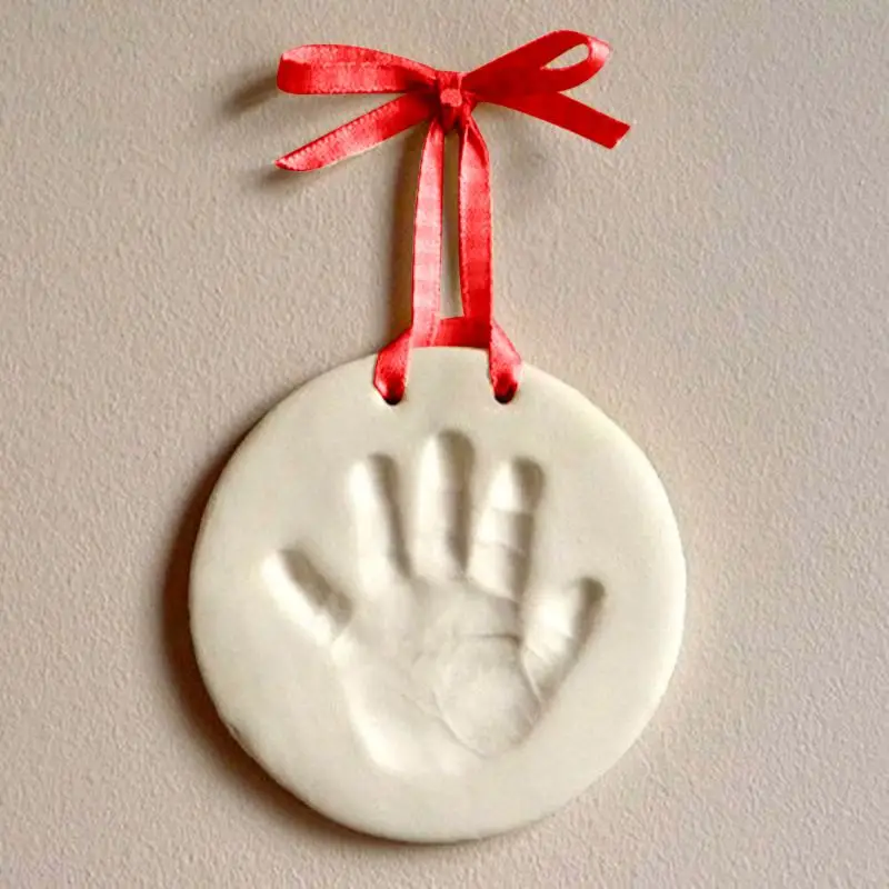 Персонализированный детский набор с принтом следов и рук для детского