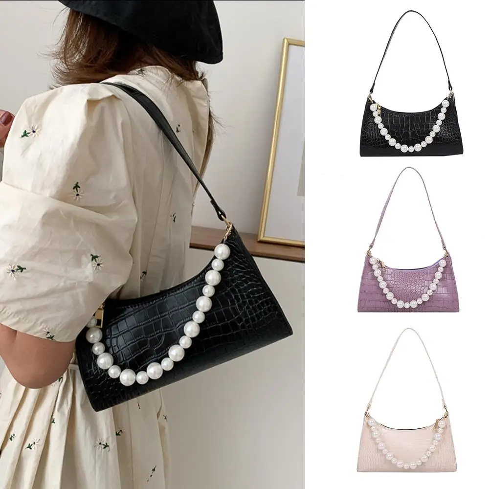 Модная ретро сумка через плечо из искусственной кожи для дам элегантная