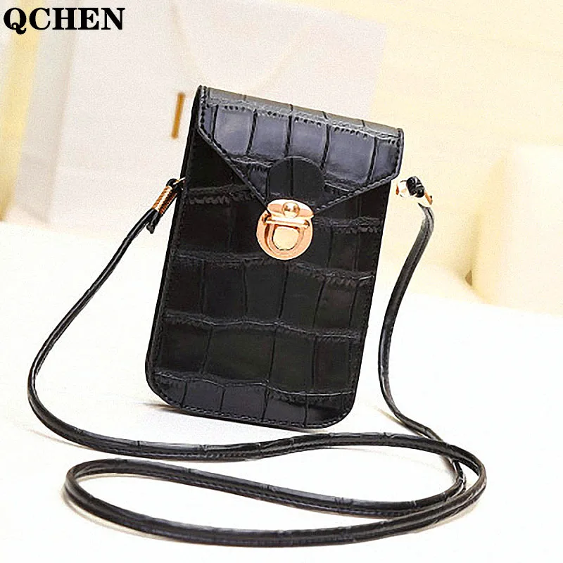 

Women's mobile phone bag new summer Ladies phone bag coin purse vertical women's crossbody mini tide plus tide shoulder bag 735