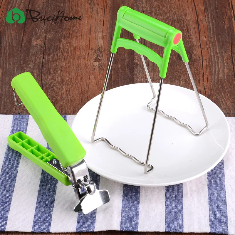 Нержавеющая Сталь Анти-обжигающая чаша зажим блюдо анти-горячий захват