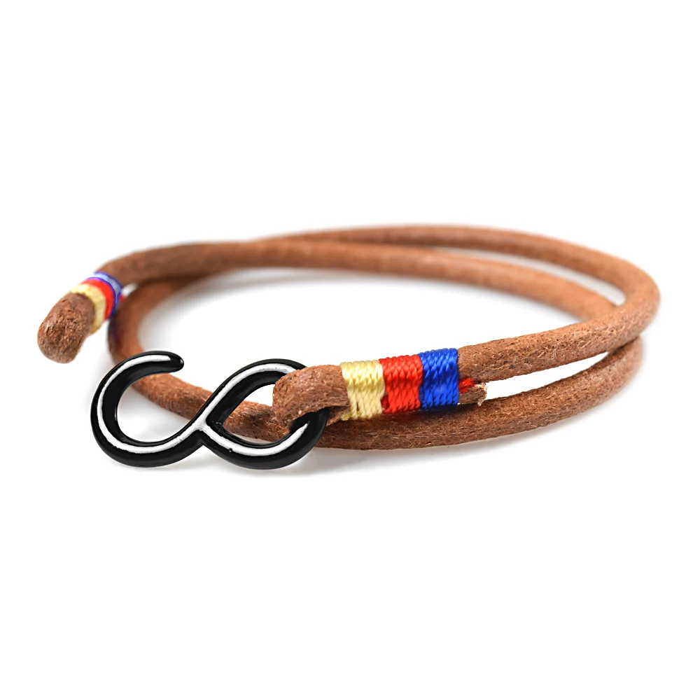 2020 новый модный кожаный браслет мужской для женщин ювелирные изделия