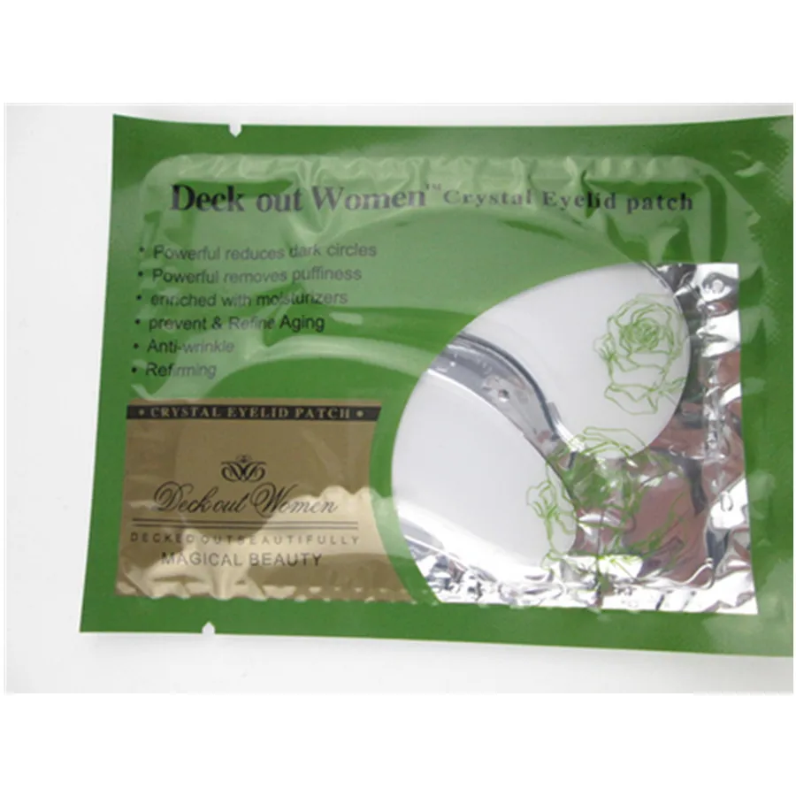 Колоду из Для женщин с украшением в виде кристаллов глаз Сыворотки патч! Убирает