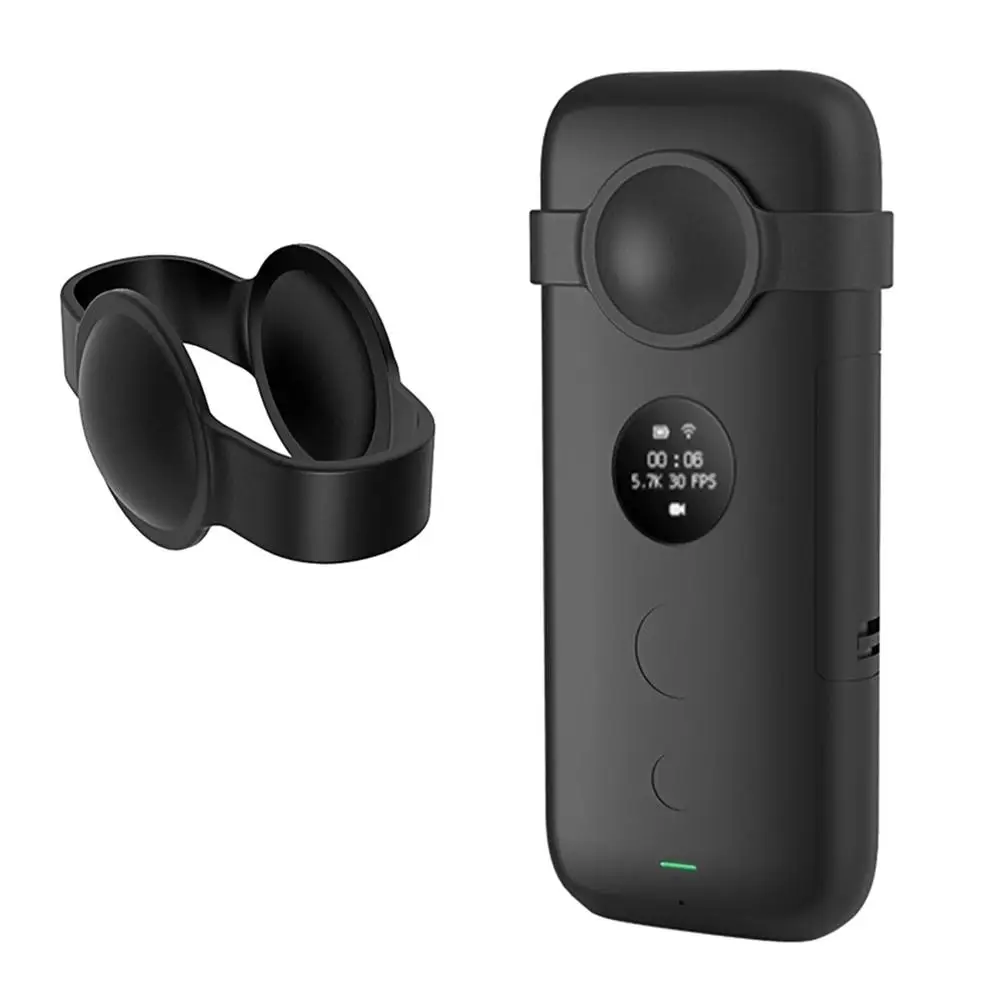Устойчивая к царапинам Защитная крышка для Insta360 One X Силиконовый чехол для объектива Insta 360 One X панорамные аксессуары для камеры движения