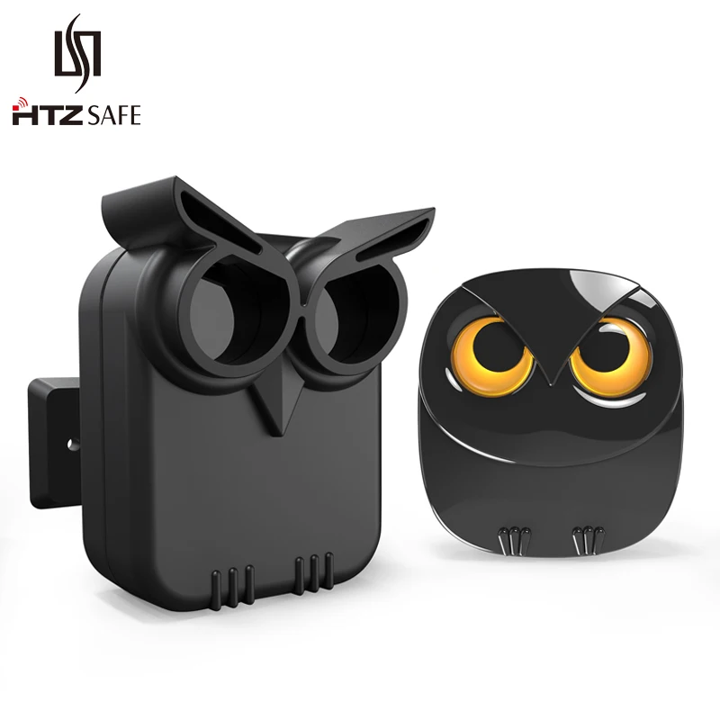 Беспроводная сигнализация HTZSAFE для подъездной дорожки с дальностью действия 800 м, уличный погодостойкий датчик движения и детектор, система оповещения безопасности «сделай сам» - изображение