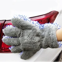 car cleaning gloves car washing cleaning gloves gloves maximum absorbency plush gloves high density microfiber 30 x 27 5cm