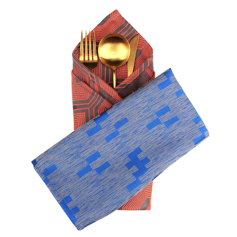 Тканевые обеденные салфетки Harting жаккардовые мягкие кухонные столы из хлопка и