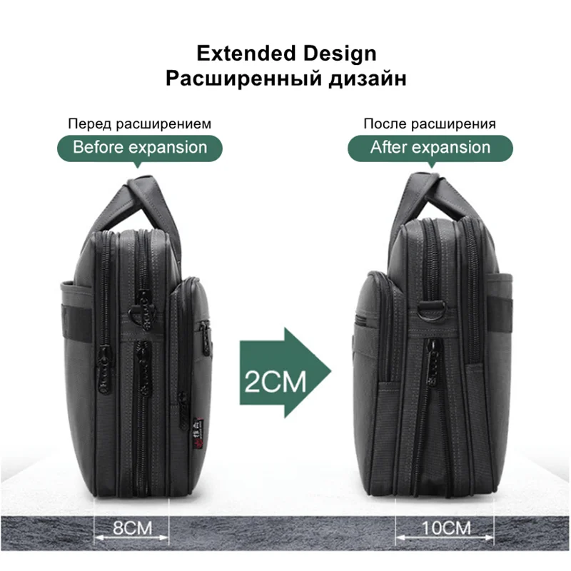 New Classic Men's Laptop Briefcase Business Men Casual Shoulder Bag For Man Messenger Bag 15