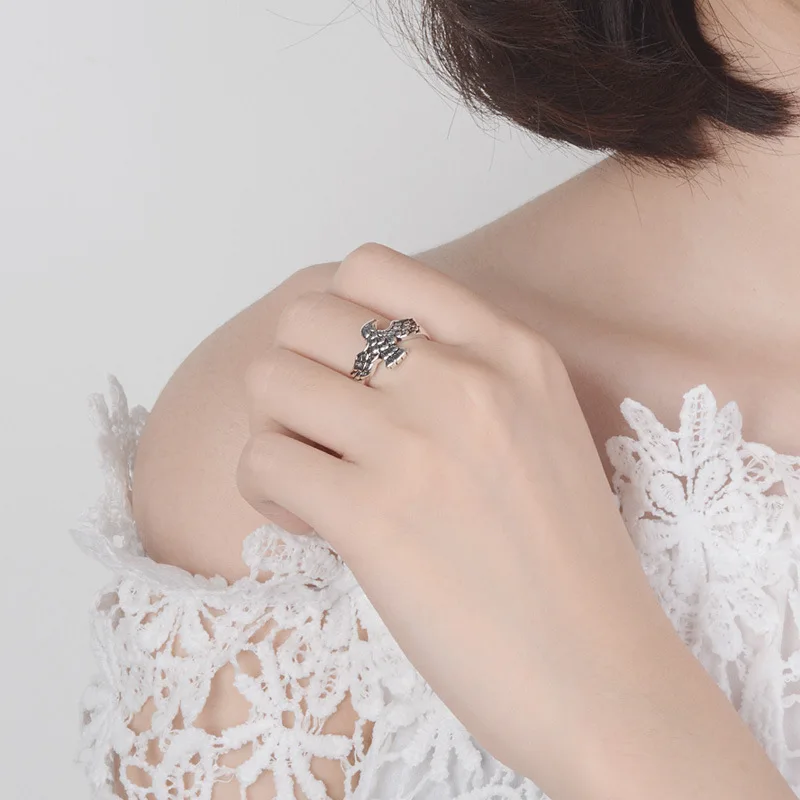 2019 посеребренные преувеличенные Индивидуальные Кольца с изображением Орла для