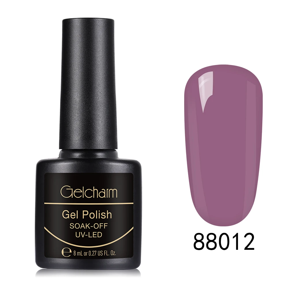 88012 Gelcharm 8 мл сменная серия Гель-лак для ногтей УФ светодиодный отмачиваемый лак для ногтей Блеск для ногтей салон маникюрный лак - Цвет: 88012