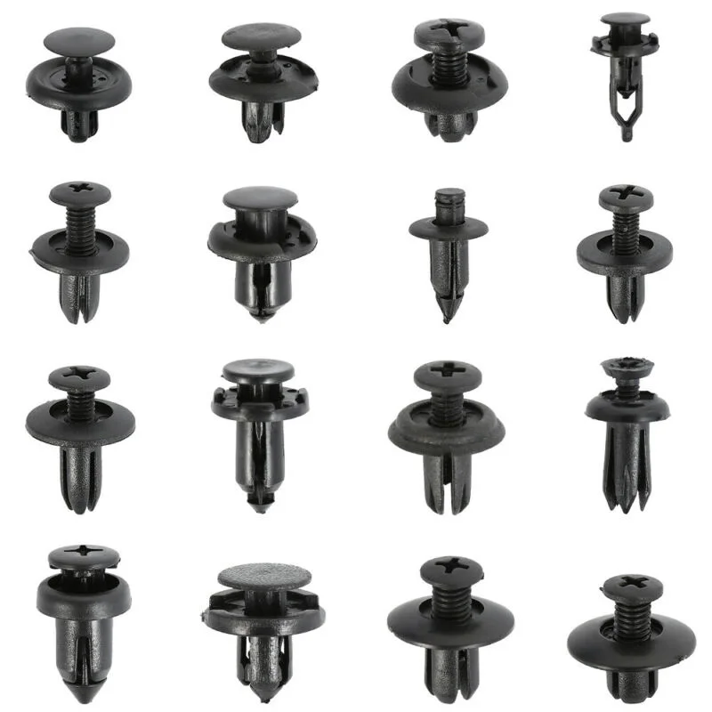 

Plastic Fasteners Kit PVC Trim Clips Rivet Bumper Set Accessories 620Pcs