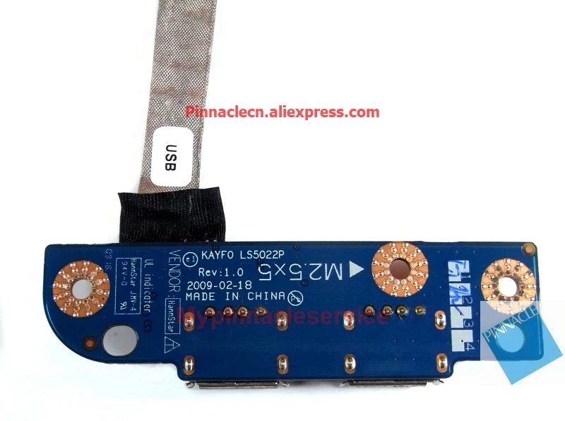 

USB-плата для Gateway NV73 Packard Bell Easynote LJ61 LJ65 LJ67 LJ71