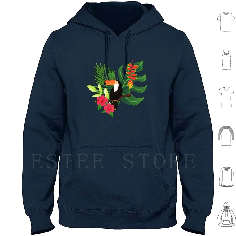 

Худи Toucan в тропическом небе
