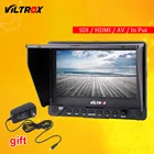 7 ''Viltrox DC-70EX 4K HD Clip-on HDMISDIAV Вход Выход Камера видео ЖК-дисплей монитор Дисплей + адаптер переменного тока для цифровой зеркальной камеры Canon Nikon Sony