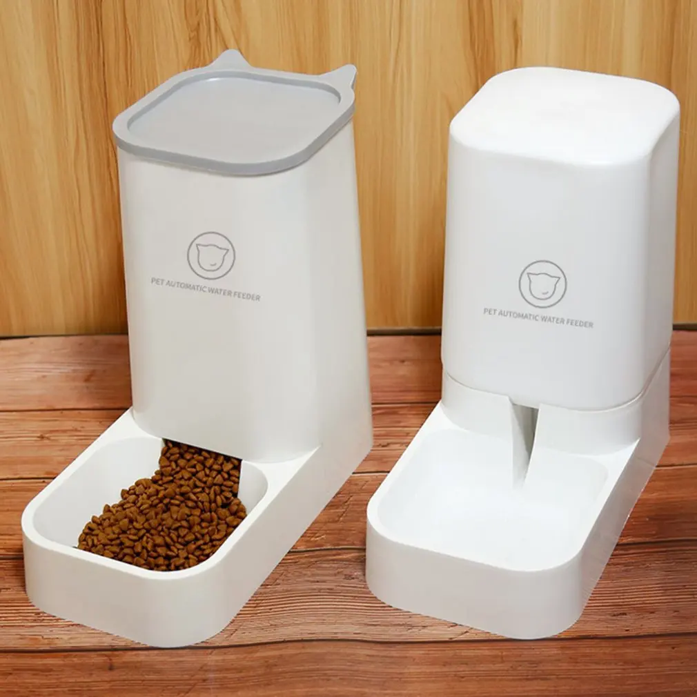 

Автоматическая кормушка для домашних животных, устройство для ухода за маленькими кошками, вместительная, съемная и моющаяся, безопасная д...