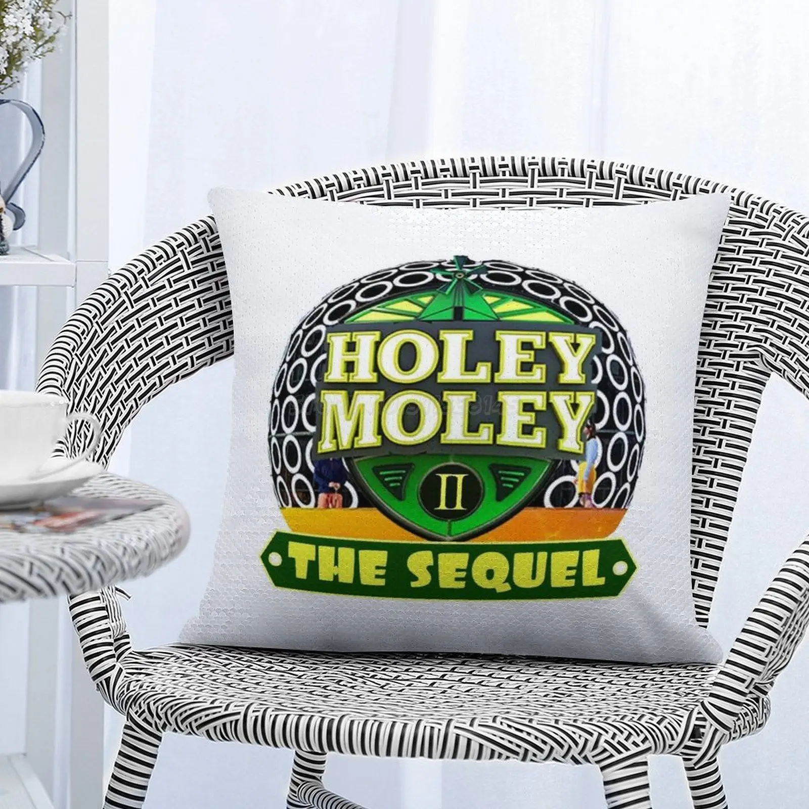 Holey Moley Abc сезон 2 забавный подарок 2021 блестящая наволочка модная для нее He Mol | Дом и
