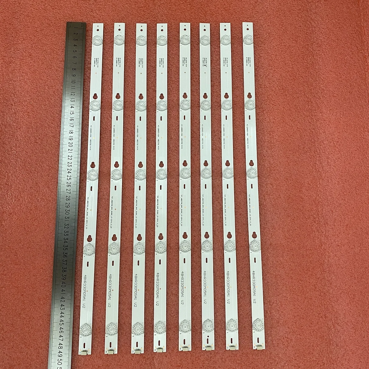 40 шт./лот светодиодная Подсветка полосы для THOMSON 48FA5413 48FA5403 48FS3750 48FS3003 4C LB4805 YHEX1 HQ4 YHEX2
