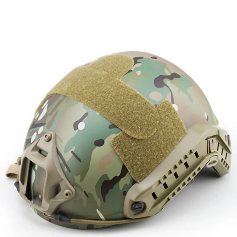 

Multicam Camouflage FAST Helmet Military Airsoft Paintball Head Protect Helmets Shooting Hunting Tactical Cs Wargame Helmet Army