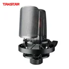 TAKSTAR TAK55 записывающий микрофон 3 режима звукоснимателя с амортизационным креплением и ветровым стеклом