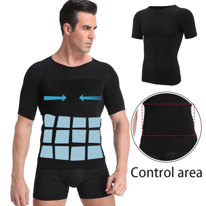 

Slimming Shaper Posture Vest Male Fat Burner Tummy Shirt Corset Tummy Abdomen Corrector Compression Body Modeling